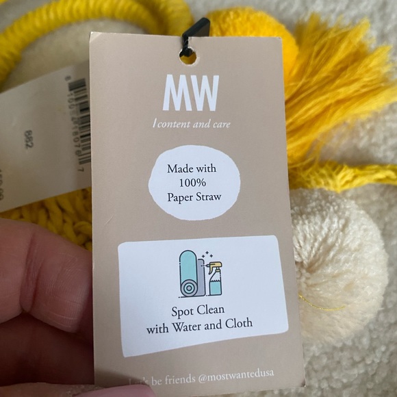 NEW PAPER STRAW BAG FROM NORDSTROMS!  So So CUTE! Tags attached! 🌻🌻🌻 - Picture 6 of 12